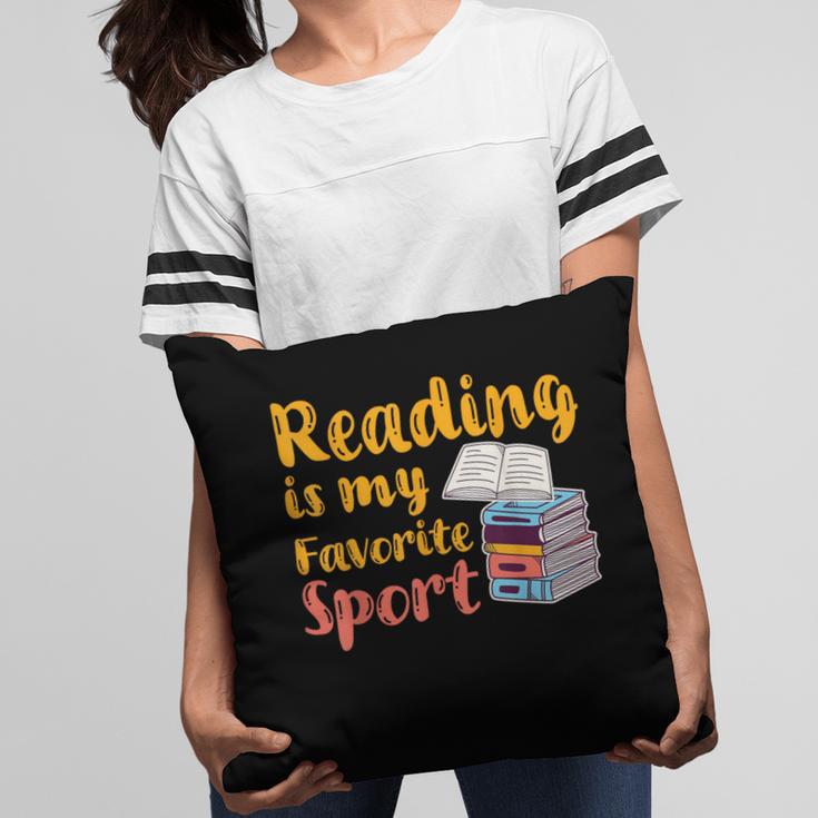 Reading Is My Favorite Sport Book Lovers Pillowcase