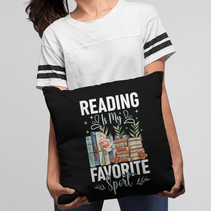 Reading Is My Favorite Sport Bookworm Pillowcase
