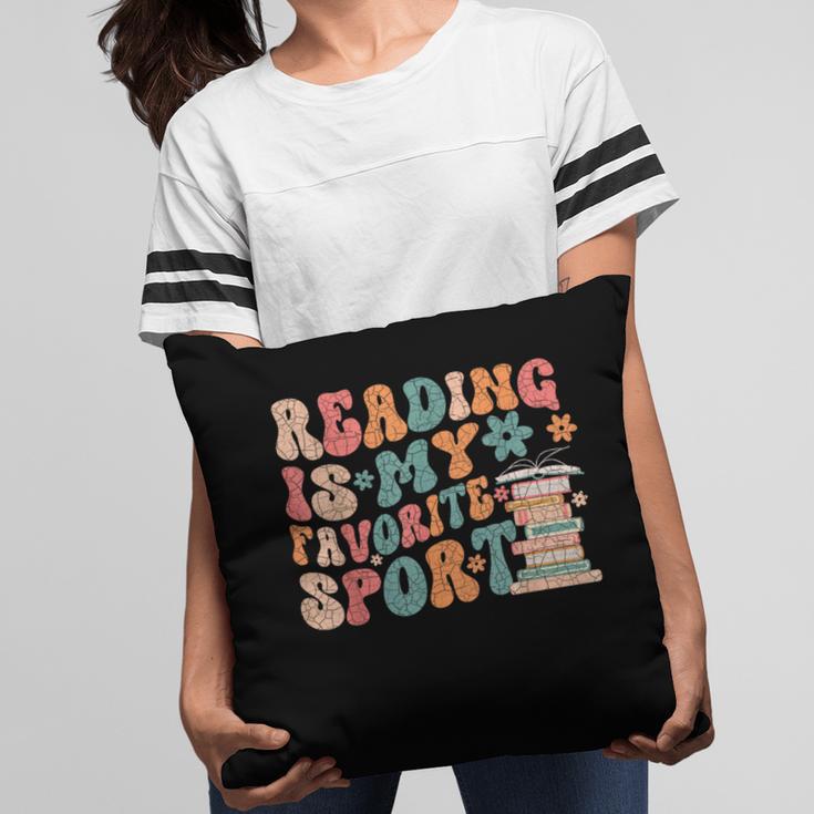 Reading Is My Favorite Sport Retro Groovy Book Lovers Pillowcase Reading Is My Favorite Sport Retro Groovy Book Lovers Pillowcase