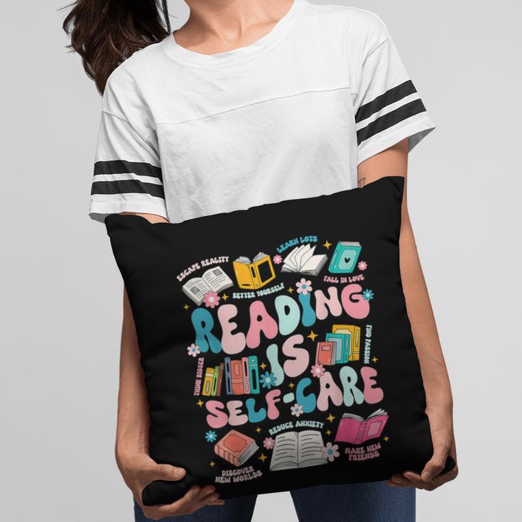 Reading Is Self-Care Book Lover Teacher Student Men Women Pillowcase