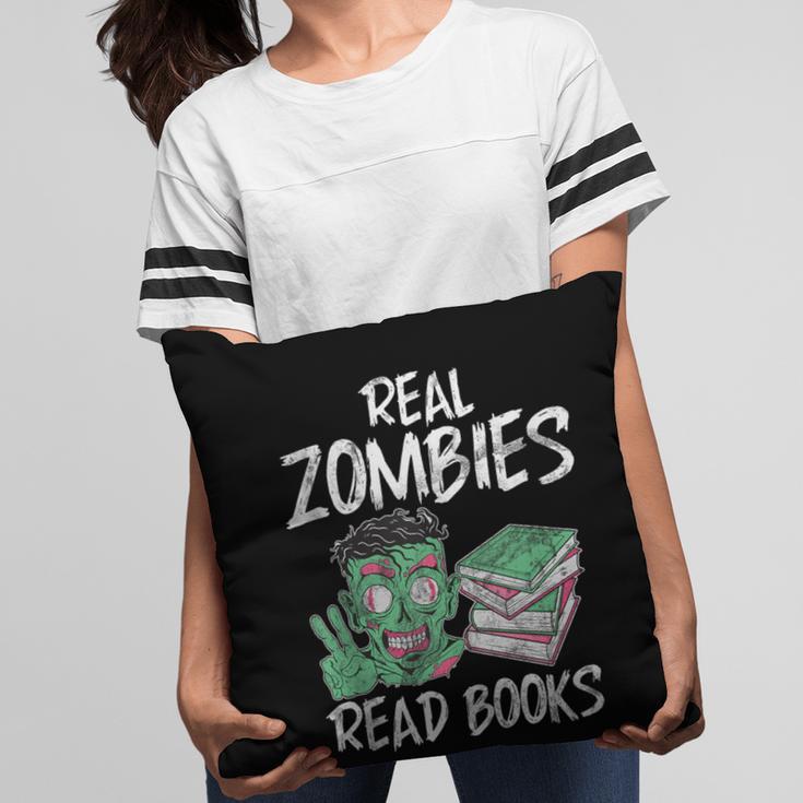 Real Zombies Read Books Zombie Pillowcase
