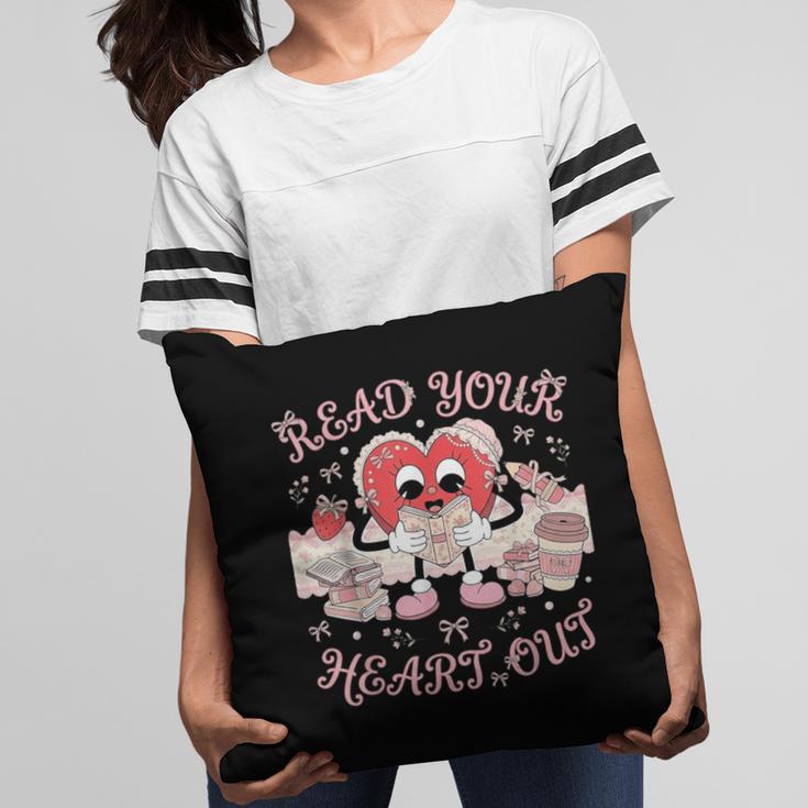 Retro Read Your Heart Out Valentine’s Day Teacher Book Lover Pillowcase Retro Read Your Heart Out Valentine’s Day Teacher Book Lover Pillowcase