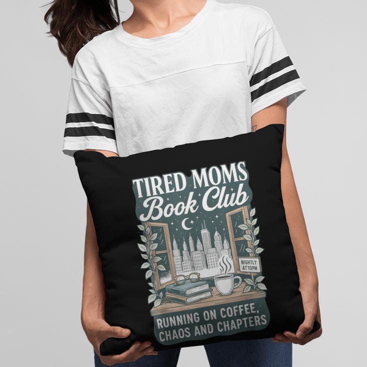 Retro Tired Moms Book Club Bookish Booktrovert Mother's Day Pillowcase Retro Tired Moms Book Club Bookish Booktrovert Mother's Day Pillowcase
