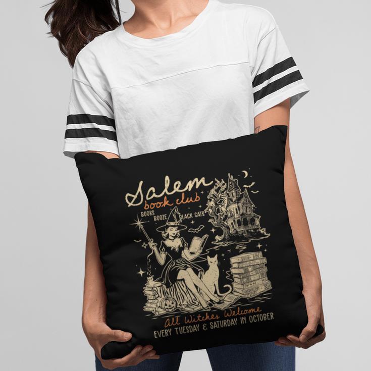 Salem Book Club Witches Witchy Witch Spooky Season Halloween Pillowcase