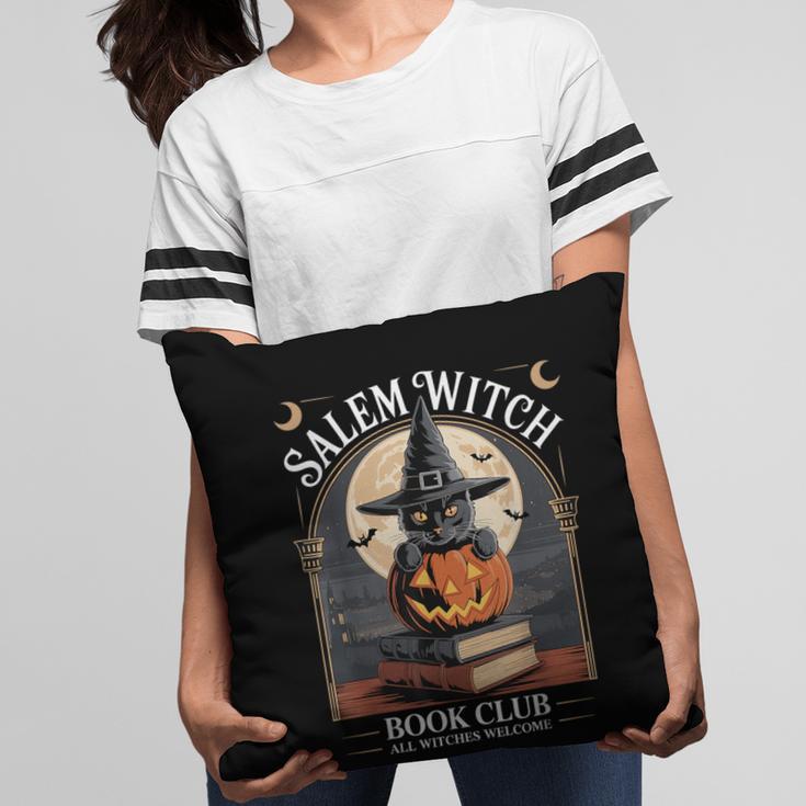 Salem Witch Book Club All Witches Welcome Halloween Reading Pillowcase Salem Witch Book Club All Witches Welcome Halloween Reading Pillowcase