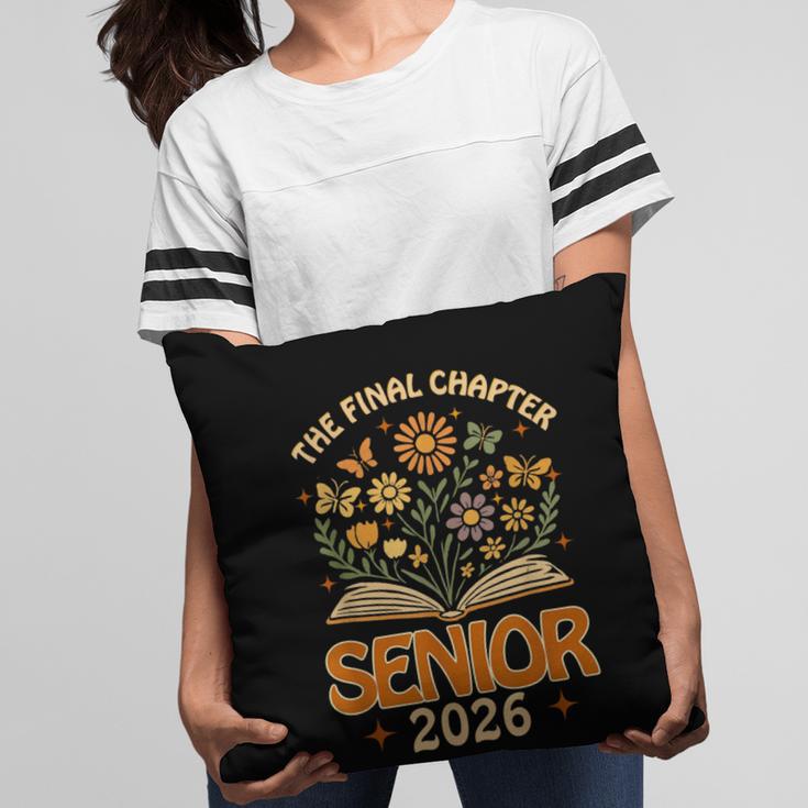 Senior 2026 Final Chapter Retro Book Lover Last First Day Pillowcase Senior 2026 Final Chapter Retro Book Lover Last First Day Pillowcase