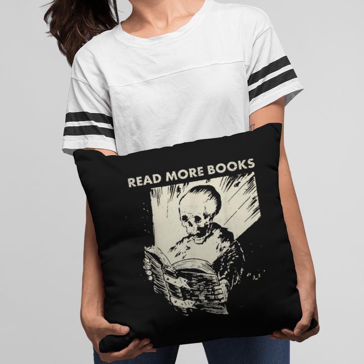 Skeleton Read More Books Pillowcase Skeleton Read More Books Pillowcase