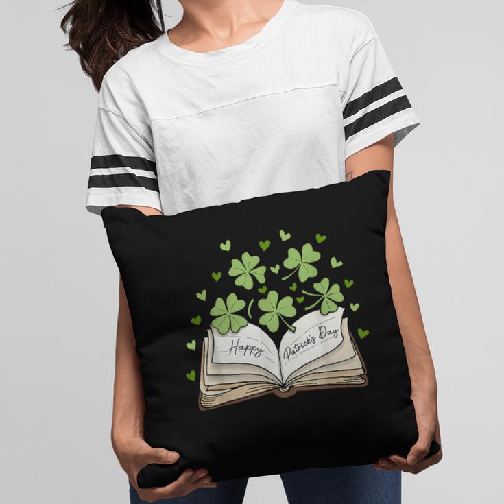 St Patricks Day Book Lover Librarian Reading Saint Pattys Pillowcase
