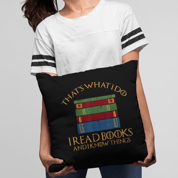 Thats What I Do Read Reading Book Librarian Across America Pillowcase