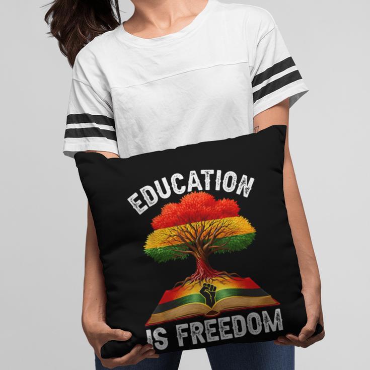 History Education Is Freedom Books Black History Pillowcase History Education Is Freedom Books Black History Pillowcase
