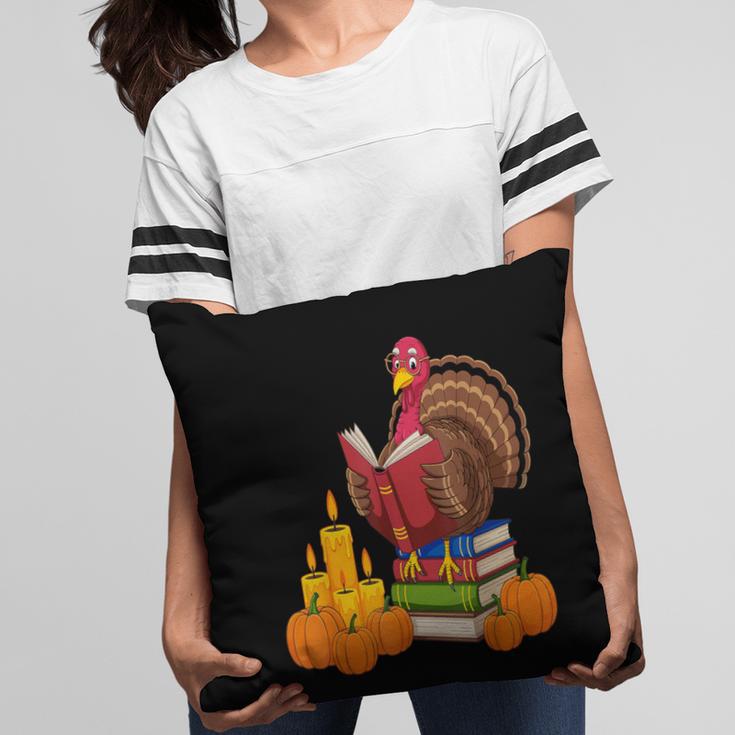 Turkey Reading Books Fall Thanksgiving Teacher Book Pillowcase Turkey Reading Books Fall Thanksgiving Teacher Book Pillowcase