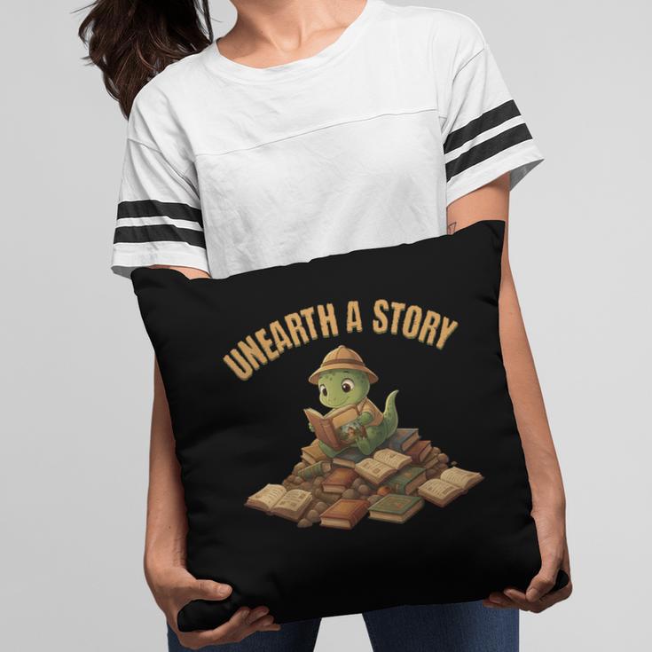 Unearth a Story Dinosaur Reading Books Summer 2026 Pillowcase