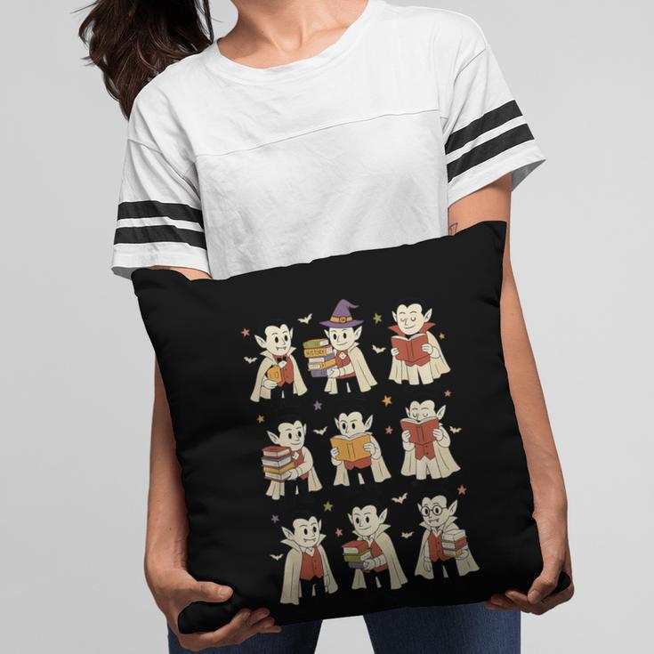 Vampire Reading Books Halloween Cute Teens Kids Pillowcase