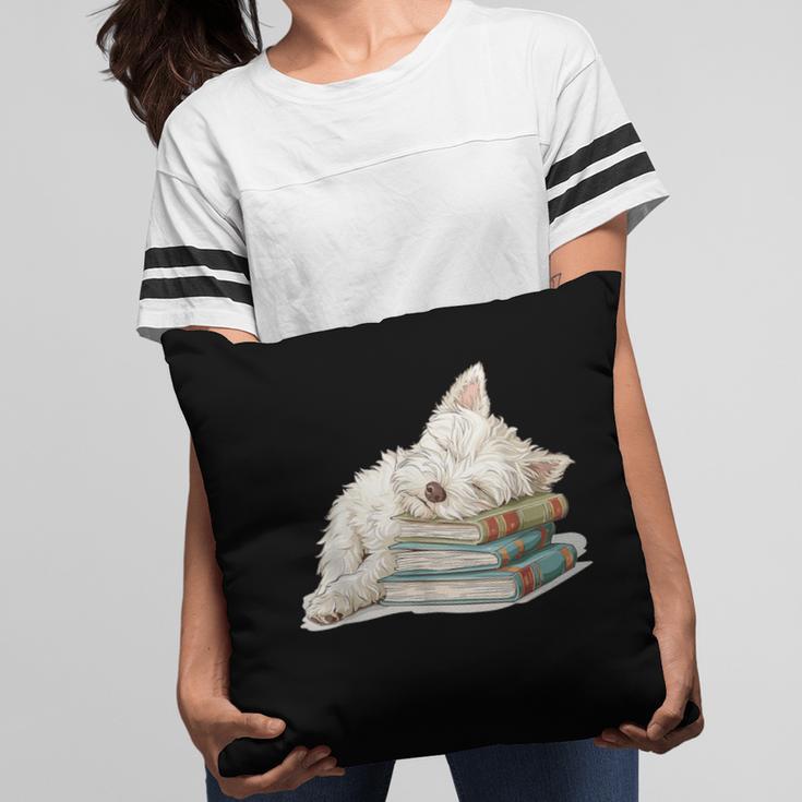 West Highland Terrier Books Dog Breed Westie For Men Women Girls Kids Pillowcase