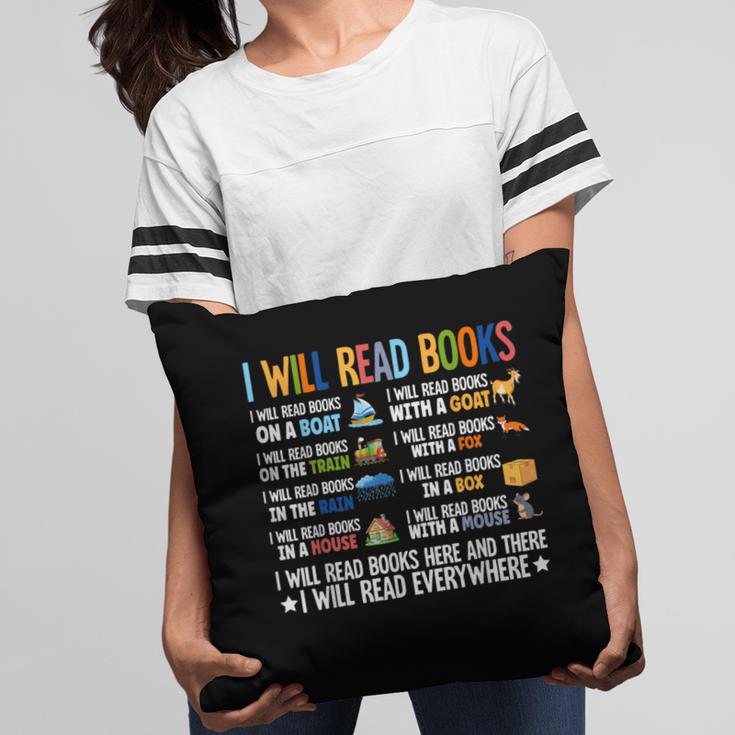 I Will Read Books On A Boat Fun Reading Lover Pillowcase