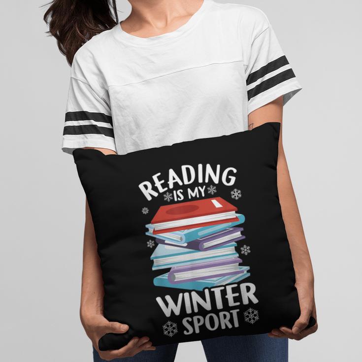 Winter Reading Book Bookworm Winter Pillowcase