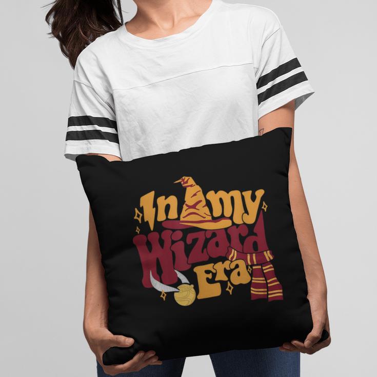 In My Wizard Era Groovy Bookish Fantasy Reader Book Lover Pillowcase