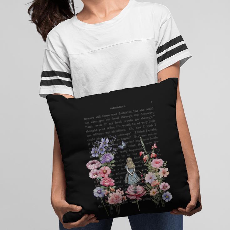 Wonderland Garden & Vintage Textbook Pillowcase