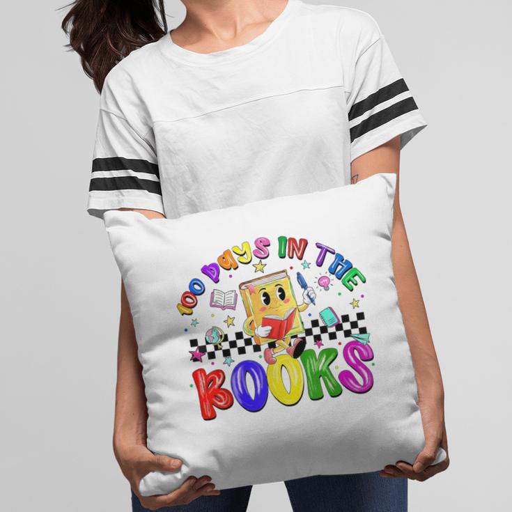 100 Days In The Book Fun 100 Days Of School Boy Girl Teacher Pillowcase