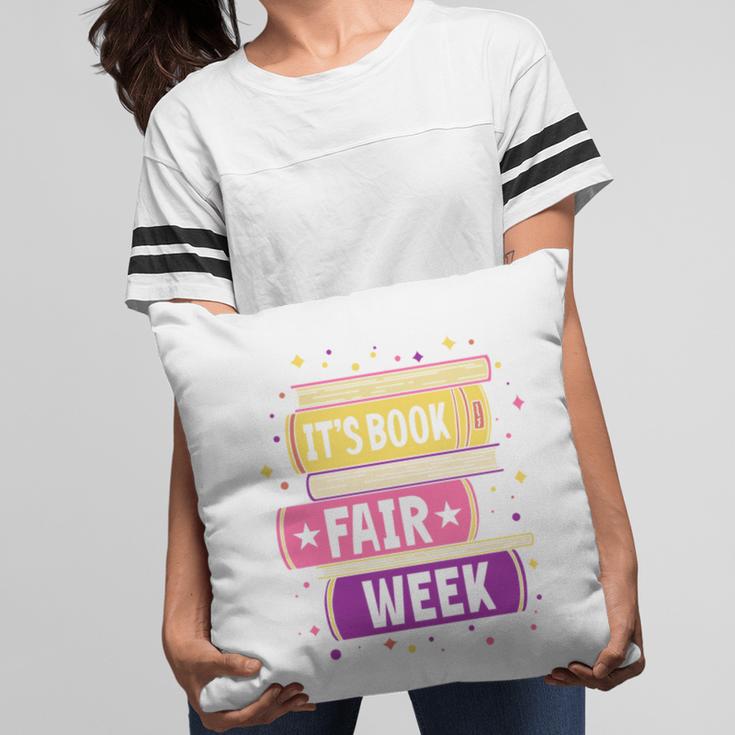 Book Fair Bookworm Library Its Book Fair Week Pillowcase