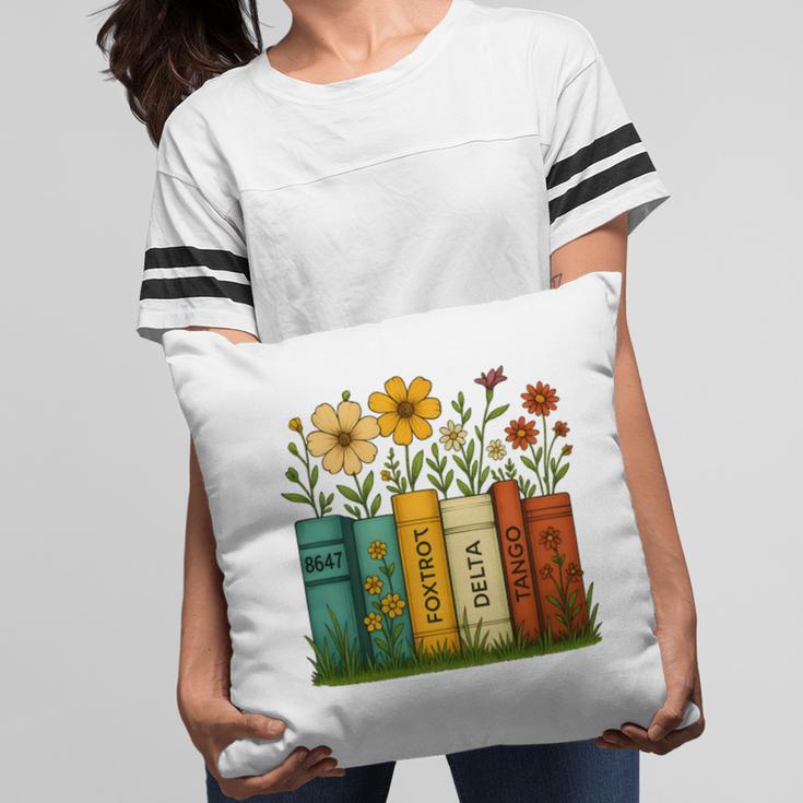 Book Flower 8647 Foxtrots Deltas Tangos Pillowcase Book Flower 8647 Foxtrots Deltas Tangos Pillowcase