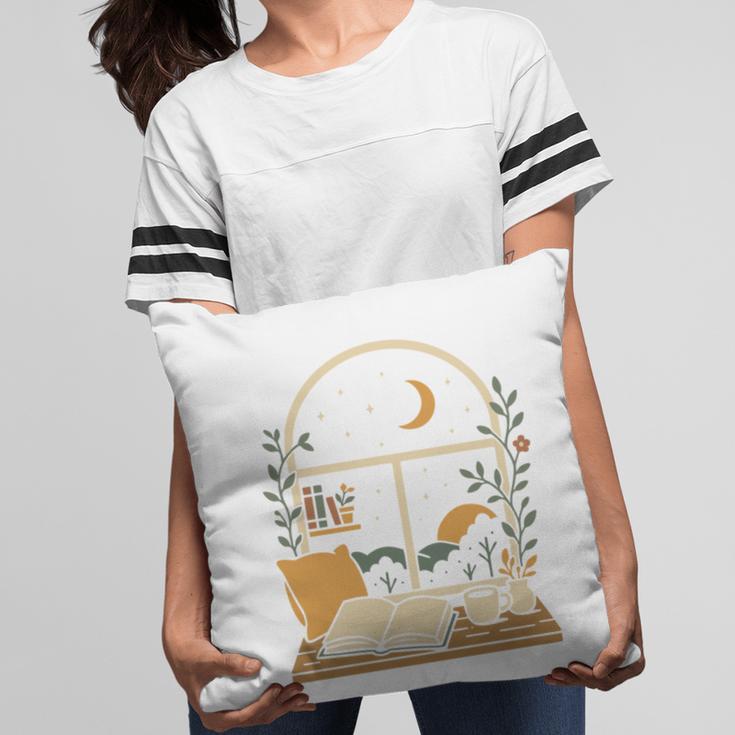 Book Lover Moonlight Reading Scene Night Pillowcase