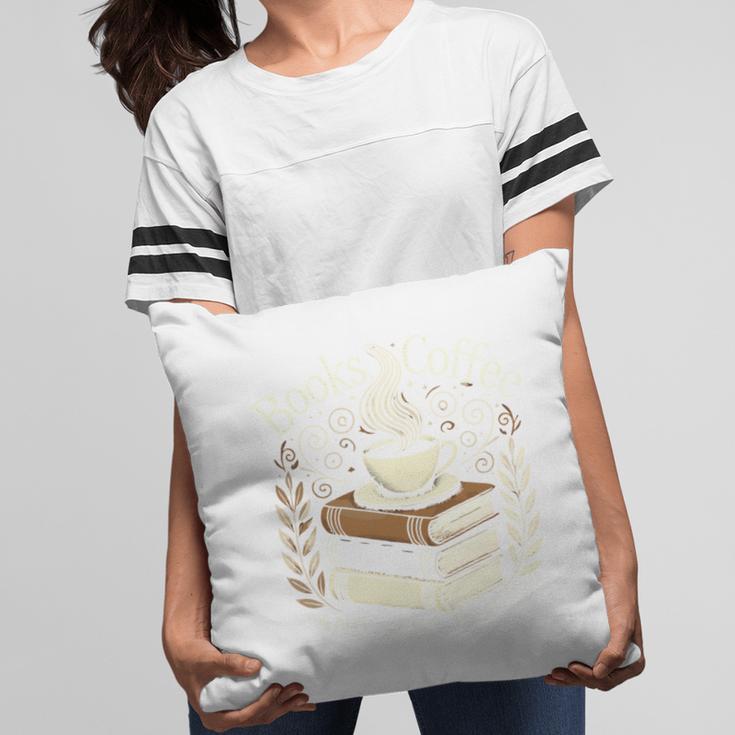 Books Coffee And Quiet Places Literature Pillowcase Books Coffee And Quiet Places Literature Pillowcase