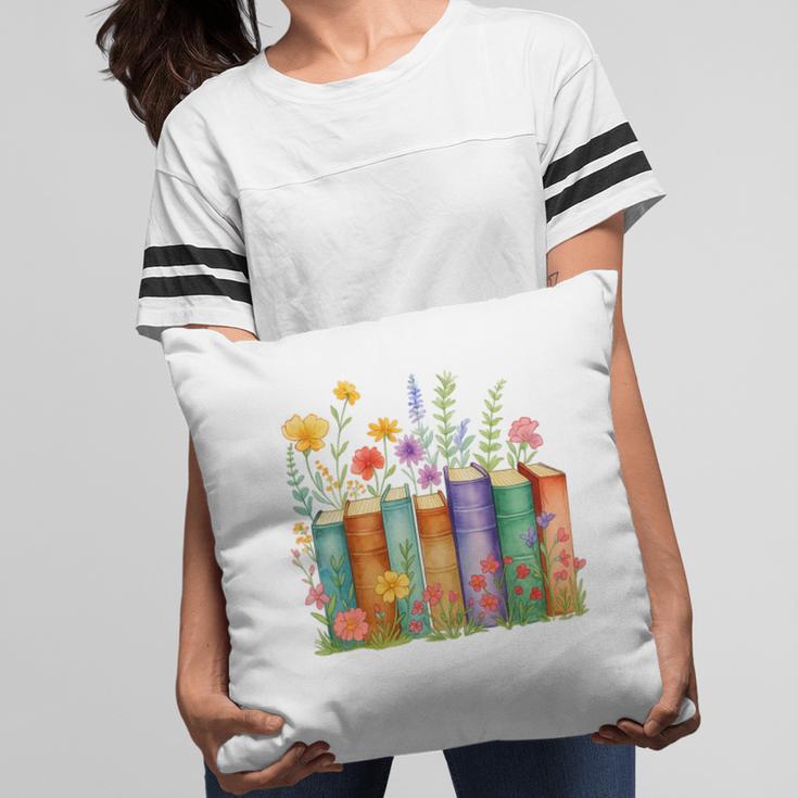 Booktrovert Book Reader Book Nerd Book Reading Lover Premium Tri-Blend Pillowcase
