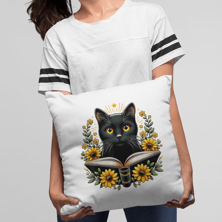 Cat For Women Book Lover Cute Cat And Book Pillowcase Cat For Women Book Lover Cute Cat And Book Pillowcase