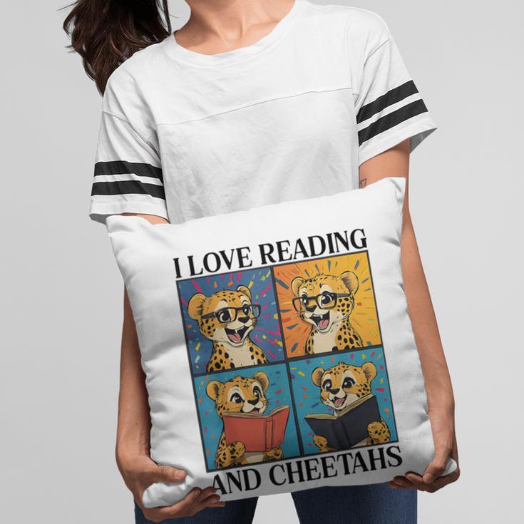 Cheetah Love Reading And Cheetahs Kids Bookworm Pillowcase