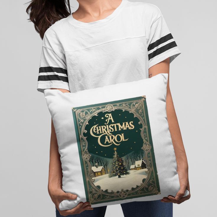 A Christmas Carol Book Cover By Charles Dickens Pillowcase