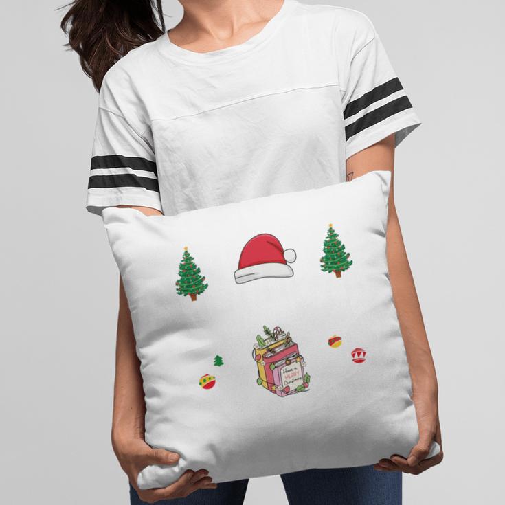 Christmas Tee Most Likely To Read A Book On Christmas Pillowcase