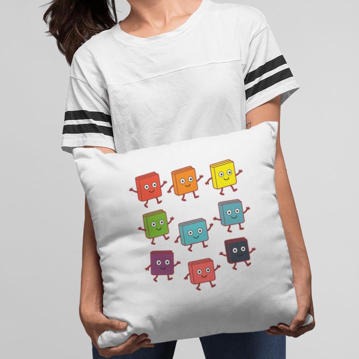 Color Our World Book Lover Reading Bookworm Reader Pillowcase