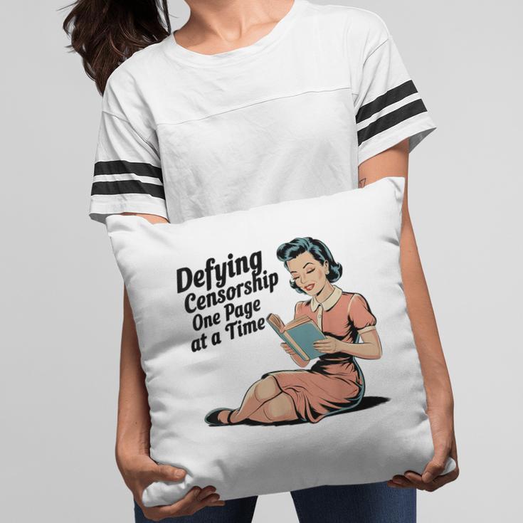 Defying Censorship One Page At a Time Read Banned Books Pillowcase Defying Censorship One Page At a Time Read Banned Books Pillowcase