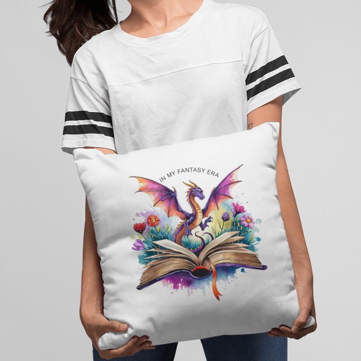 In My Fantasy Era Magic Dragon Book Pillowcase