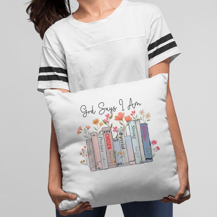 God Says I Am Book Bible Verse Christian Girls Women Pillowcase