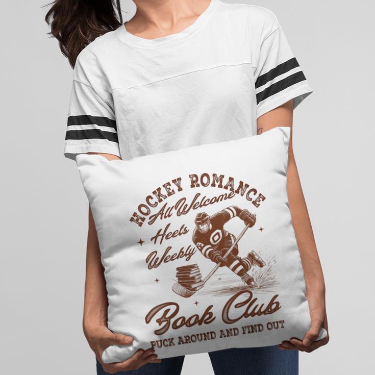 Hockey Romance Smut Reader Book Club Book Lover Bookish Pillowcase