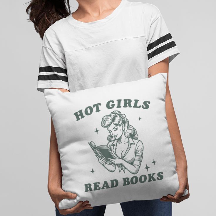 Hot Girls Read Books Bookish Booklover Christmas Pillowcase