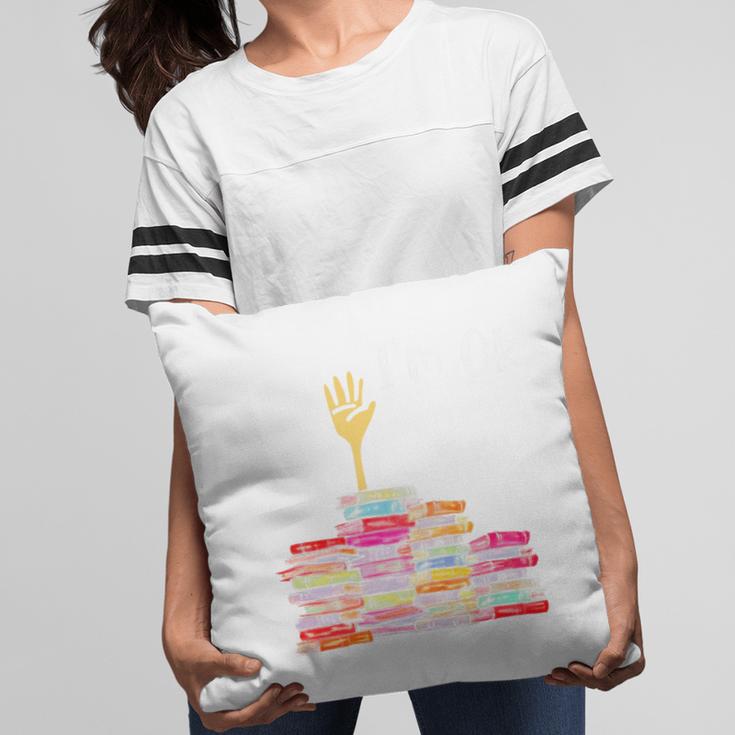 I'm Ok Books Boooks Lover Premium Tri-Blend Pillowcase