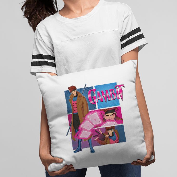 Marvel X-Men '97 Vintage Classic Gambit Comic Book Panels Pillowcase