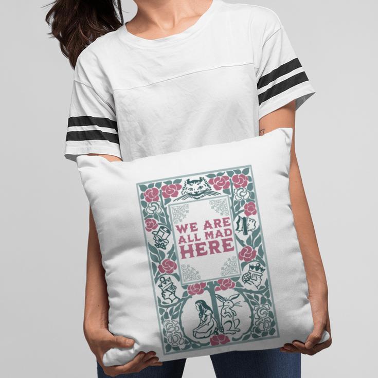 Puddin Threads Cheshire Cat Alice In Wonderland Vintage Book Adults Small Short Sleeve Classic Fit Pillowcase