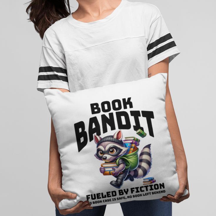 Racoon-Bookworm-Book Bandit-Fueled By Fiction Pillowcase Racoon-Bookworm-Book Bandit-Fueled By Fiction Pillowcase