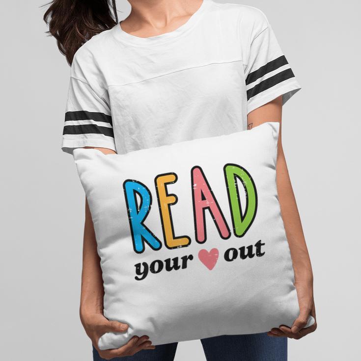 Read Your Heart Read Reading Librarian Book Across America Pillowcase