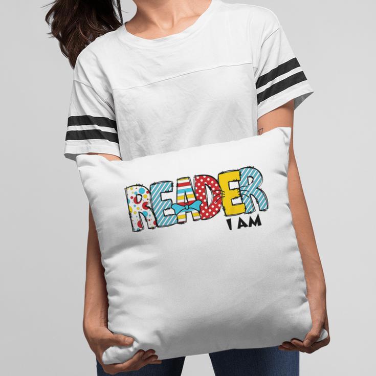 Reader I Am Bookworm Librarian I Heart Read Book Lover Pillowcase