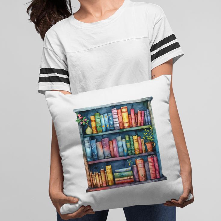 Reading And Bookcase Magic Book Premium Pillowcase