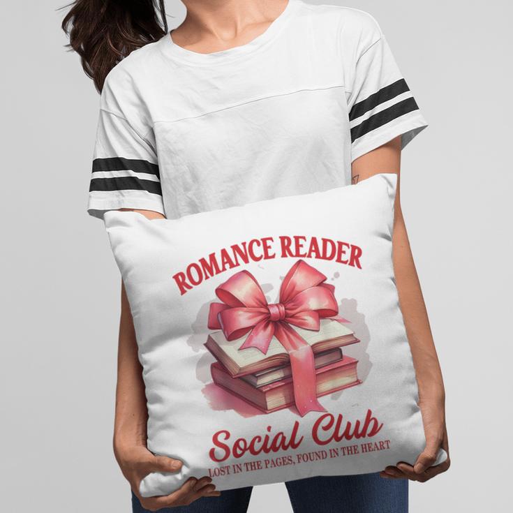 Romance Book Reading Bookish Romance Reader Social Club Pillowcase Romance Book Reading Bookish Romance Reader Social Club Pillowcase