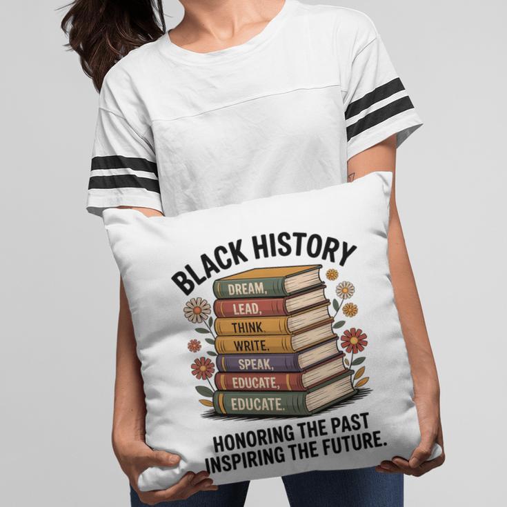History Month Teacher Reading Book Lover Floral Stack Premium Tri-Blend Pillowcase