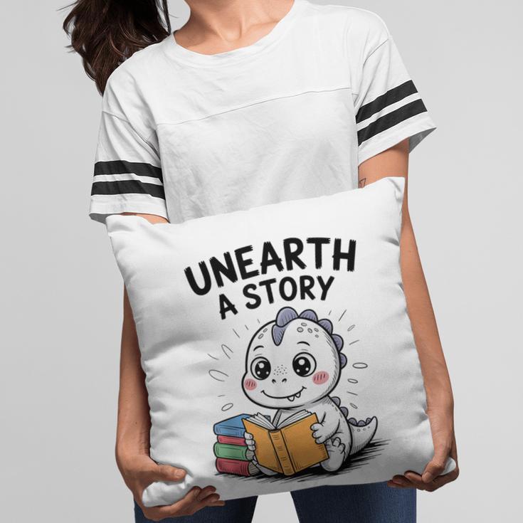 Unearth a Story Cute Dinosaur Summer Reading 2026 Dino Book Pillowcase Unearth a Story Cute Dinosaur Summer Reading 2026 Dino Book Pillowcase