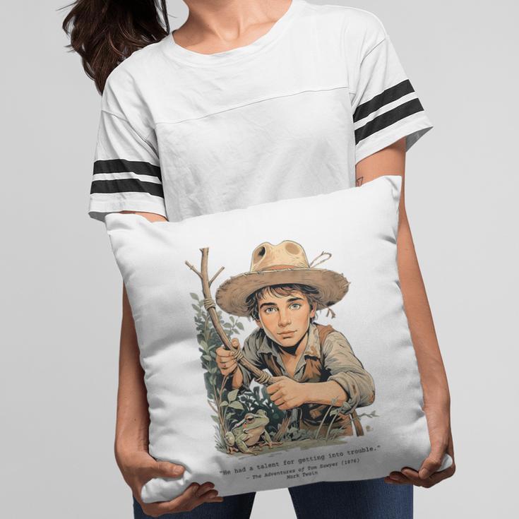 Vintage Children's Books The Adventures Of Tom Sawyer 1876 Pillowcase