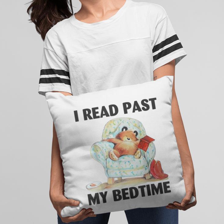 Vintage I Read Past My Bedtime Cute Sleeping Bear Book Lover Pillowcase Vintage I Read Past My Bedtime Cute Sleeping Bear Book Lover Pillowcase